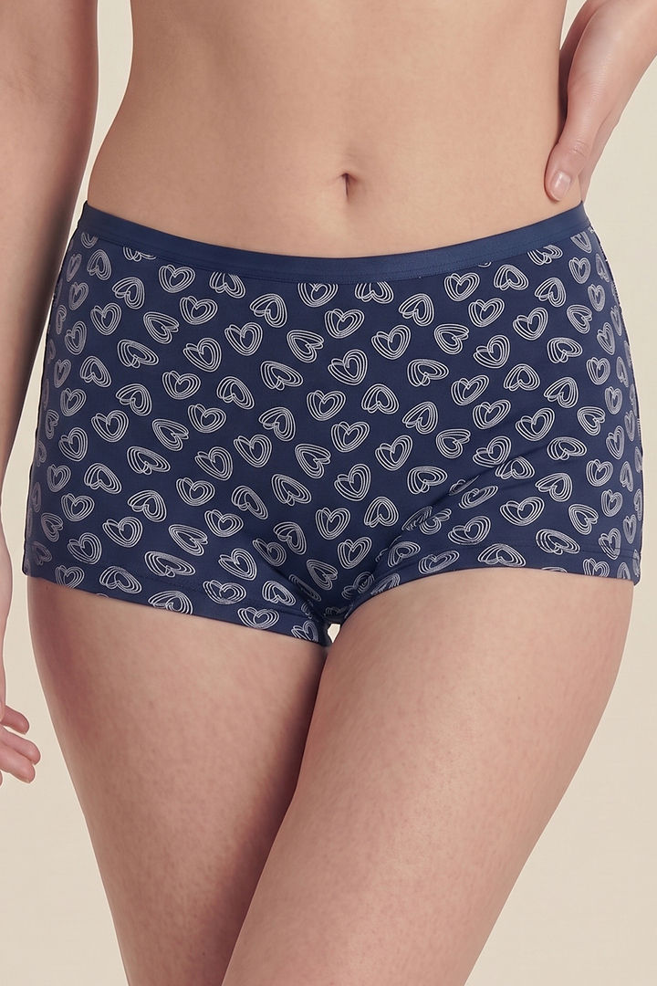 Zivame Medium Rise Full Coverage Boyshort (Pack of 2) - Multicolor — image 10
